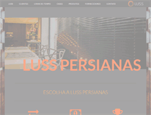 Tablet Screenshot of luss.com